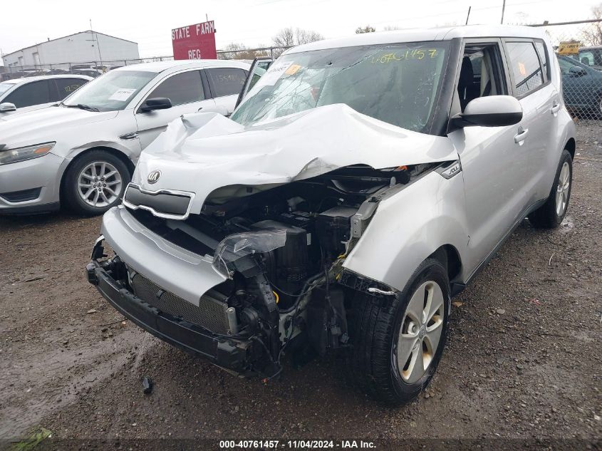 2016 Kia Soul VIN: KNDJN2A20G7825412 Lot: 40761457