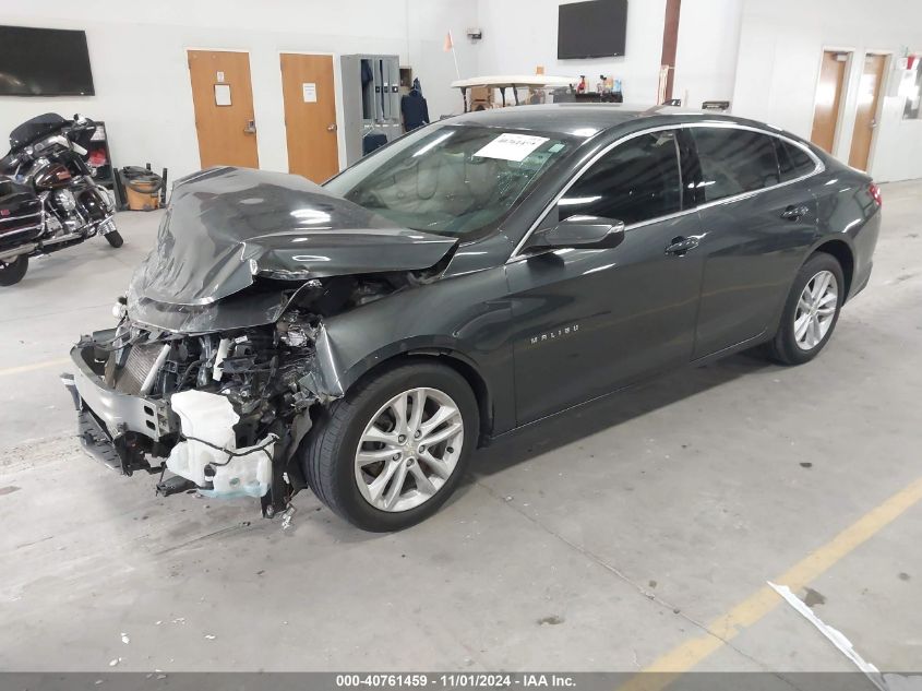 VIN 1G1ZD5ST2JF190195 2018 Chevrolet Malibu, LT no.2