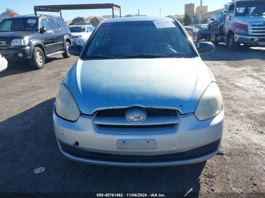 2008 Hyundai Accent Gs VIN: KMHCM36C48U096073 Lot: 40761462