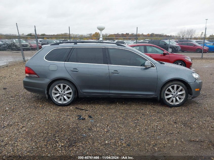 2014 Volkswagen Jetta Sportwagen 2.0L Tdi VIN: 3VWPL7AJ9EM603391 Lot: 40761466