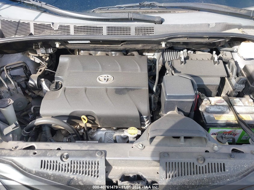 2011 Toyota Sienna Le V6 VIN: 5TDKK3DC5BS165440 Lot: 40761479