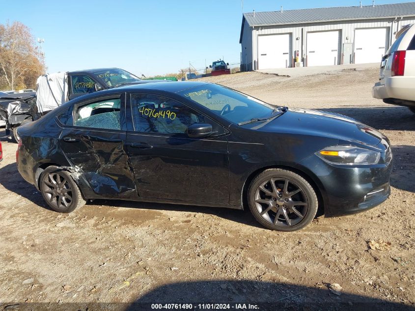 2016 Dodge Dart Sxt VIN: 1C3CDFBBXGD507725 Lot: 40761490