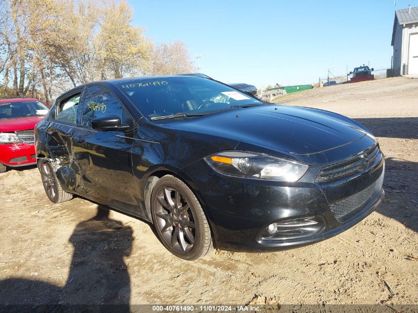 2016 Dodge Dart Sxt VIN: 1C3CDFBBXGD507725 Lot: 40761490