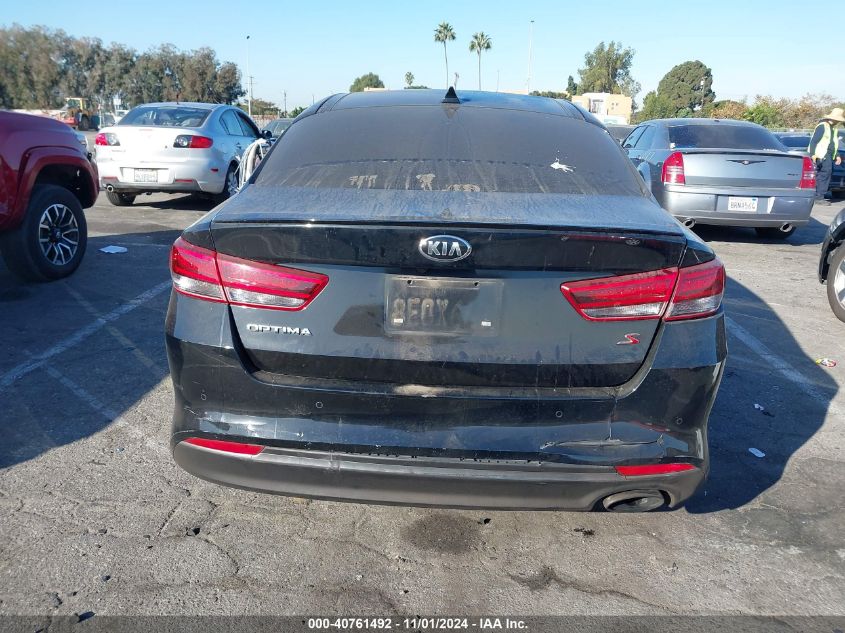 2018 KIA OPTIMA S - 5XXGT4L30JG246632