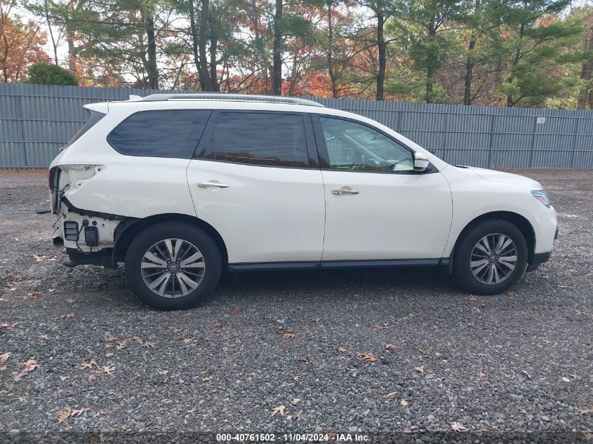 2019 Nissan Pathfinder Sv VIN: 5N1DR2MM7KC603444 Lot: 40761502