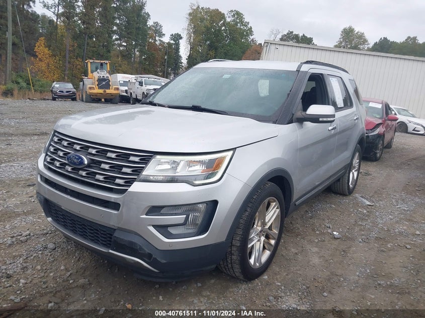 VIN 1FM5K7F89HGA55390 2017 FORD EXPLORER LIMITED