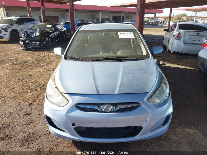 2014 Hyundai Accent Gls VIN: KMHCT4AE9EU665030 Lot: 40761521