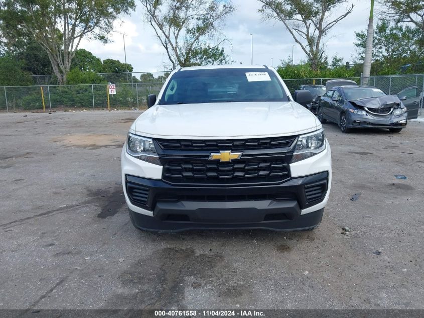 2022 Chevrolet Colorado 2Wd Short Box Wt VIN: 1GCGSBEN2N1304487 Lot: 40761558