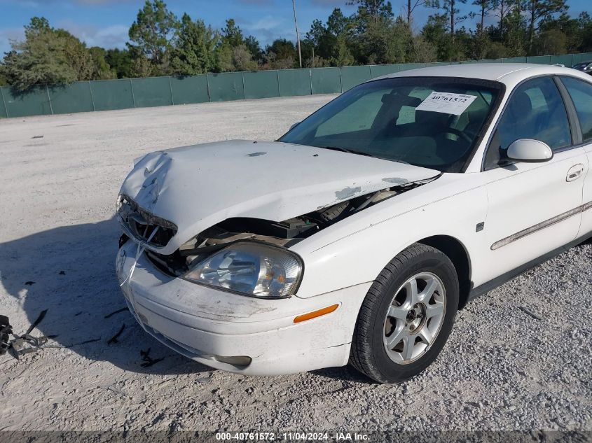 2000 Mercury Sable Ls Premium VIN: 1MEFM55S4YG605033 Lot: 40761572