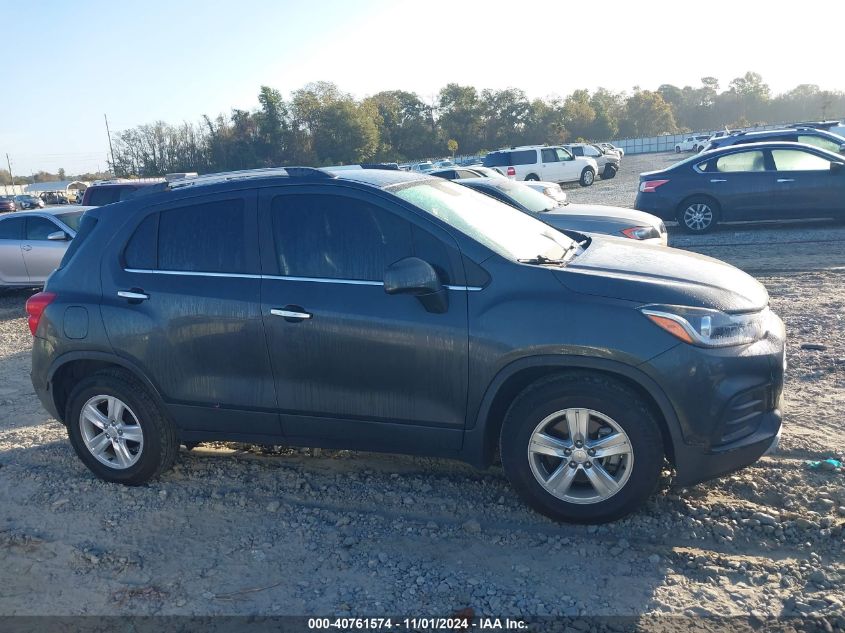 2018 Chevrolet Trax Lt VIN: 3GNCJLSB0JL169344 Lot: 40761574