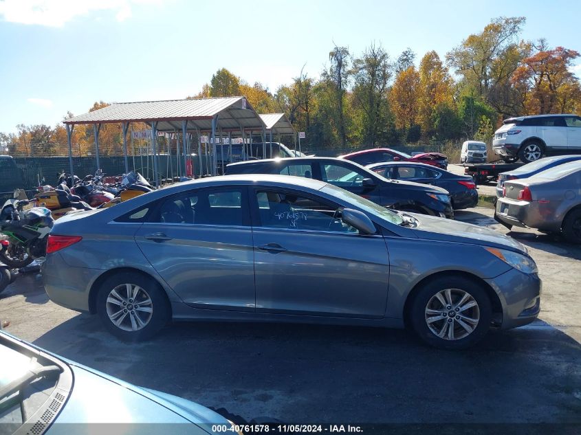 2013 Hyundai Sonata Gls VIN: 5NPEB4AC1DH719007 Lot: 40761578