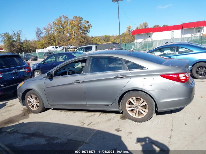 2013 Hyundai Sonata Gls VIN: 5NPEB4AC1DH719007 Lot: 40761578