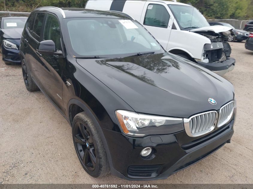 VIN 5UXWX9C35H0W80200 2017 BMW X3, Xdrive28I no.1