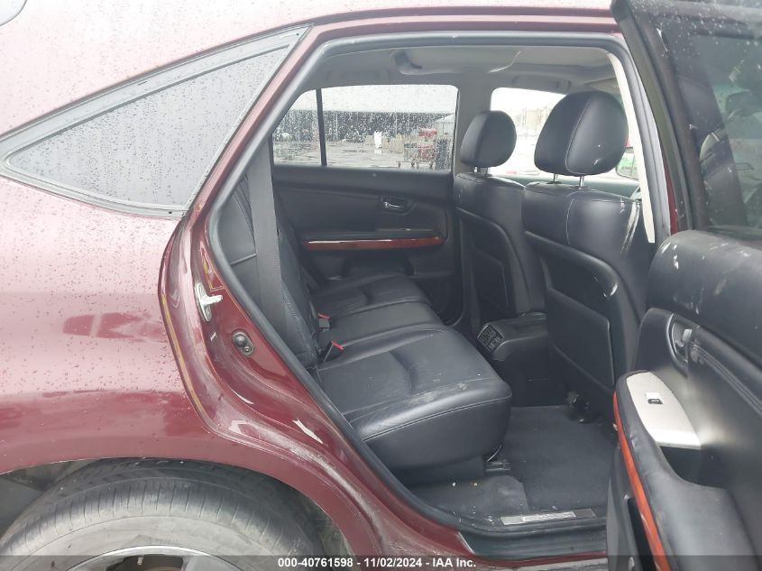 2004 Lexus Rx 330 Base (A5) VIN: JTJGA31U240038511 Lot: 40761598