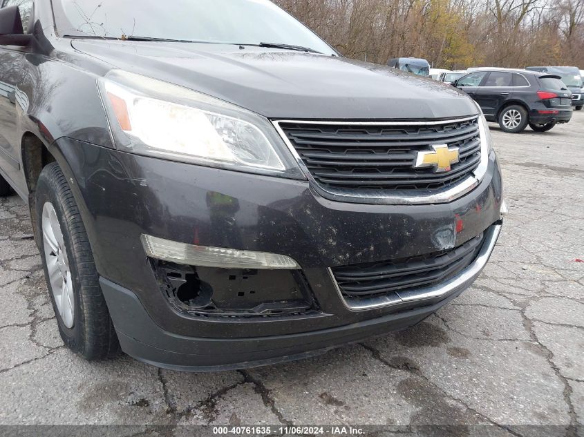 2015 Chevrolet Traverse Ls VIN: 1GNKRFKD9FJ356443 Lot: 40761635