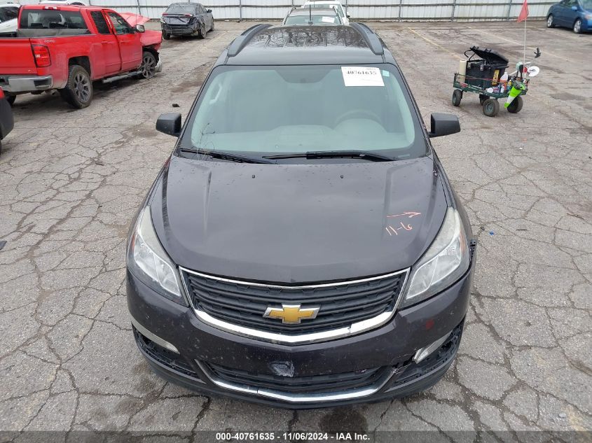 2015 Chevrolet Traverse Ls VIN: 1GNKRFKD9FJ356443 Lot: 40761635