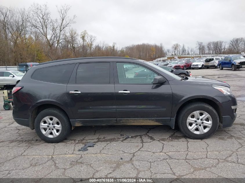 2015 Chevrolet Traverse Ls VIN: 1GNKRFKD9FJ356443 Lot: 40761635