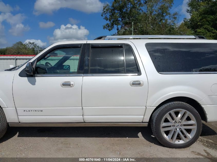 2016 Ford Expedition El Platinum VIN: 1FMJK1MT8GEF44344 Lot: 40761640