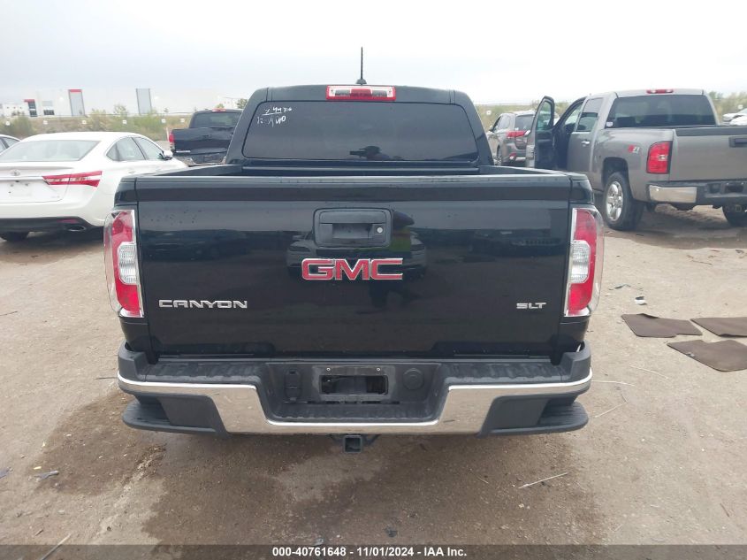 2015 GMC Canyon Slt VIN: 1GTG5CE37F1147424 Lot: 40761648