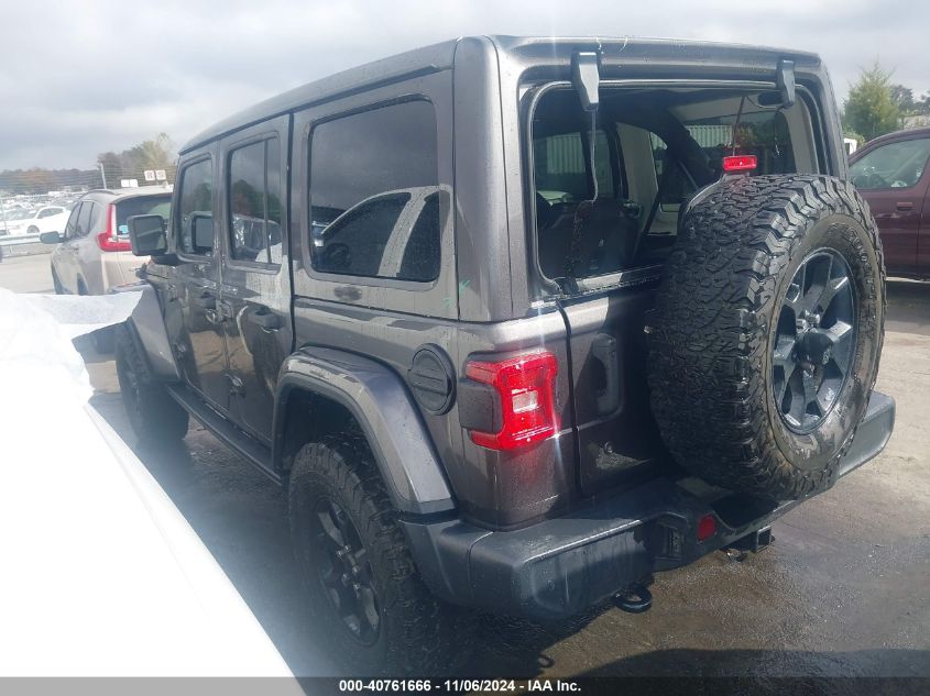 2019 Jeep Wrangler Unlimited Moab 4X4 VIN: 1C4HJXEGXKW660156 Lot: 40761666