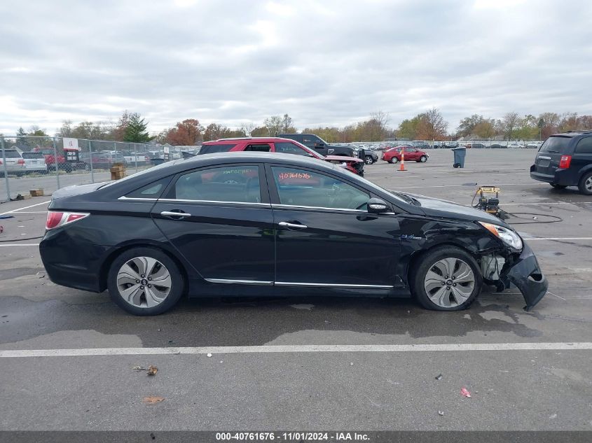 2013 Hyundai Sonata Hybrid Limited VIN: KMHEC4A44DA100524 Lot: 40761676