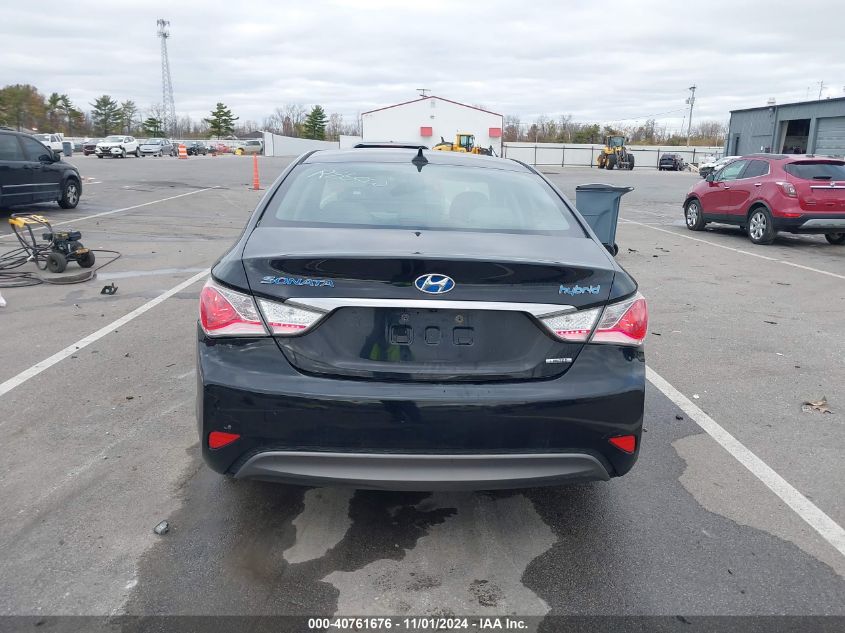 2013 Hyundai Sonata Hybrid Limited VIN: KMHEC4A44DA100524 Lot: 40761676