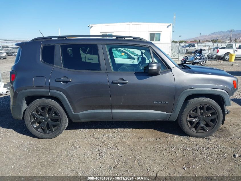 2017 Jeep Renegade Altitude Fwd VIN: ZACCJABB4HPE68057 Lot: 40761678