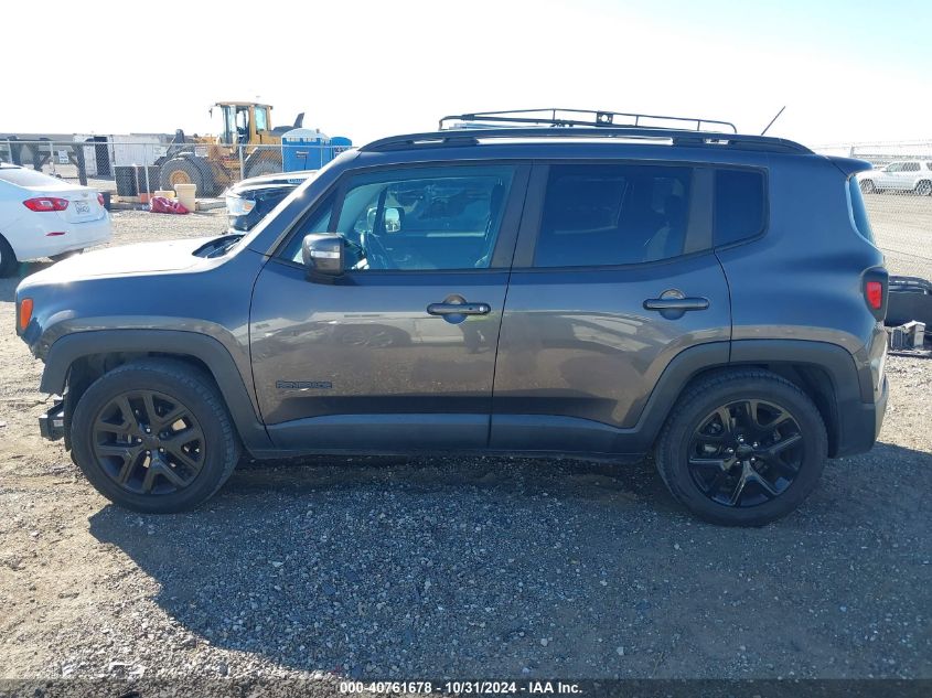 2017 Jeep Renegade Altitude Fwd VIN: ZACCJABB4HPE68057 Lot: 40761678