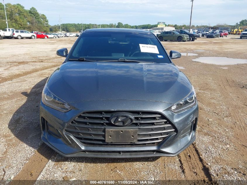 2020 Hyundai Veloster 2.0 VIN: KMHTG6AF6LU026576 Lot: 40761680