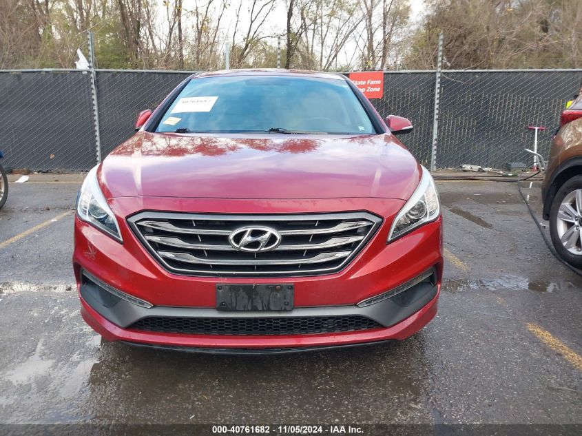 2016 Hyundai Sonata Sport VIN: 5NPE34AF4GH335184 Lot: 40761682