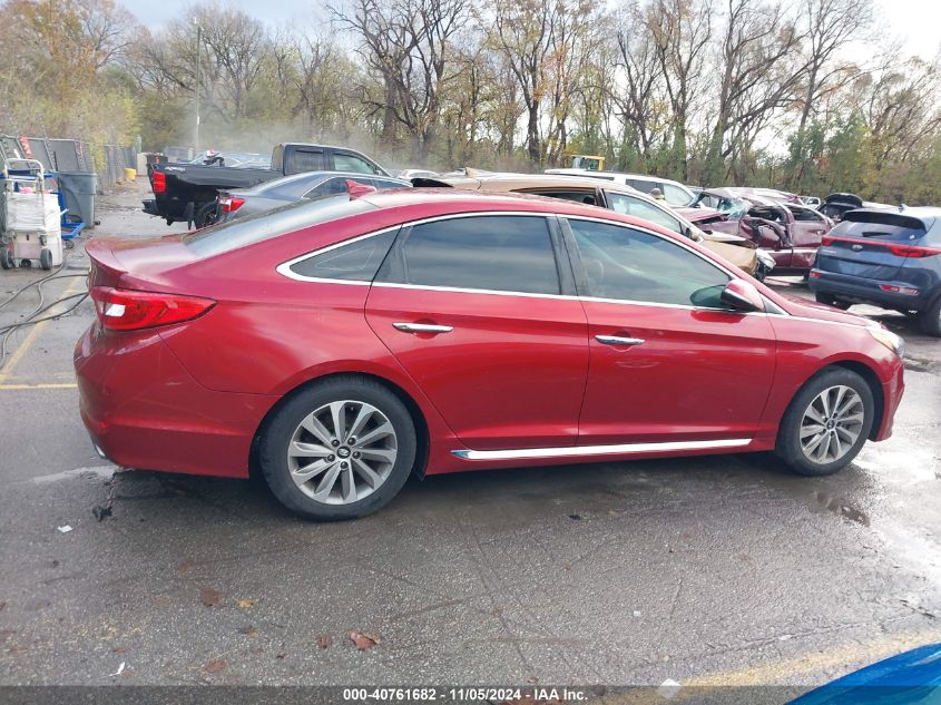 2016 Hyundai Sonata Sport VIN: 5NPE34AF4GH335184 Lot: 40761682