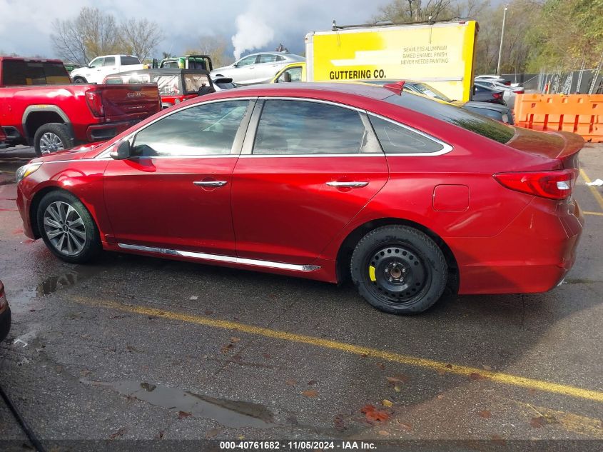 2016 HYUNDAI SONATA SPORT - 5NPE34AF4GH335184