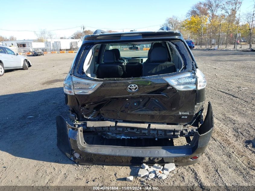 2014 Toyota Sienna Se 8 Passenger VIN: 5TDXK3DC0ES490653 Lot: 40761684