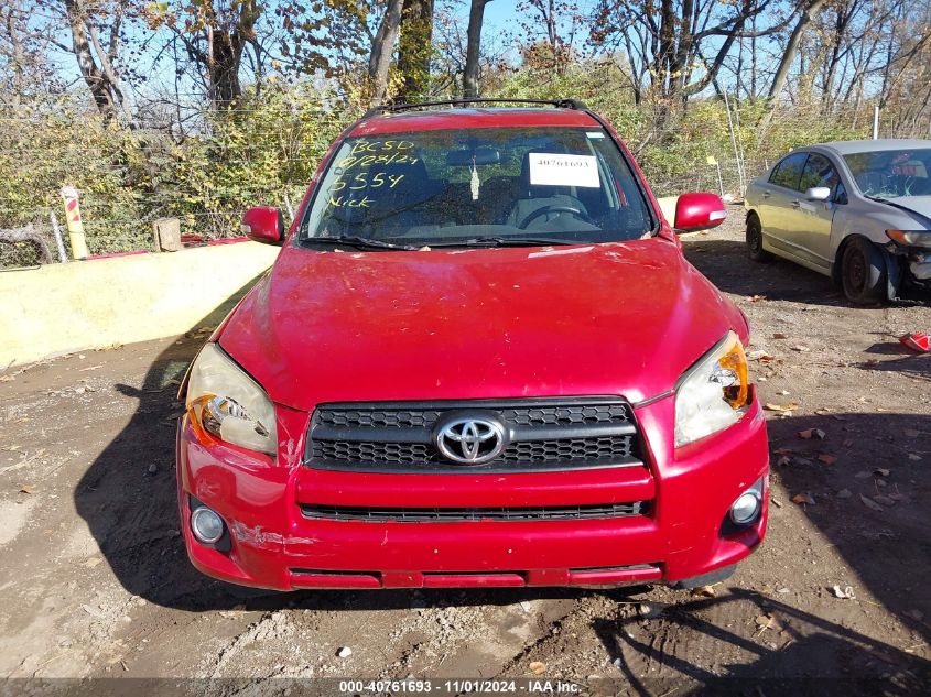 2011 Toyota Rav4 Sport VIN: JTMRF4DV1B5045554 Lot: 40761693