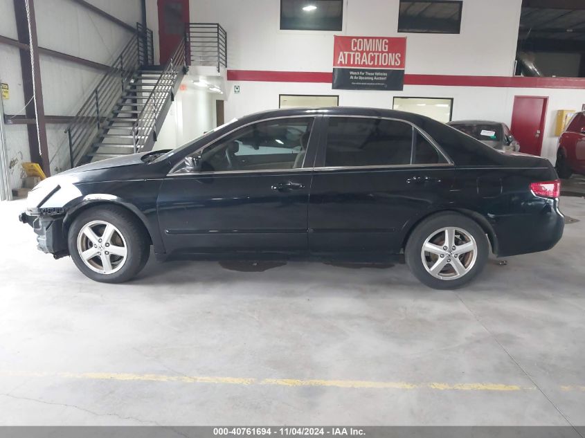 2005 Honda Accord 2.4 Ex VIN: 1HGCM567X5A063130 Lot: 40761694