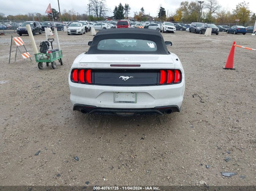 2021 Ford Mustang Ecoboost Premium VIN: 1FATP8UH8M5122384 Lot: 40761725