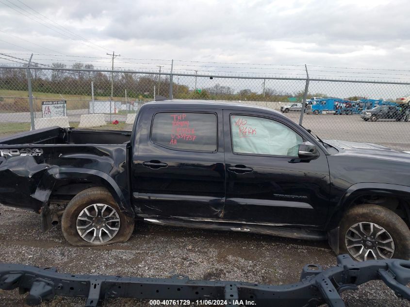 2020 Toyota Tacoma Trd Sport VIN: 3TMCZ5AN4LM334737 Lot: 40761729