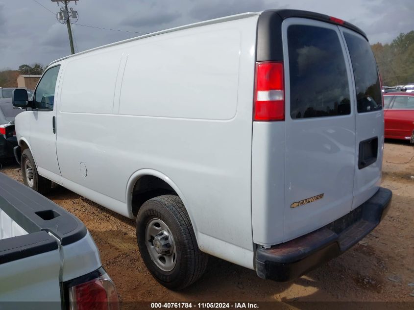 2021 Chevrolet Express Cargo Rwd 2500 Regular Wheelbase Wt VIN: 1GCWGAFP4M1256853 Lot: 40761784