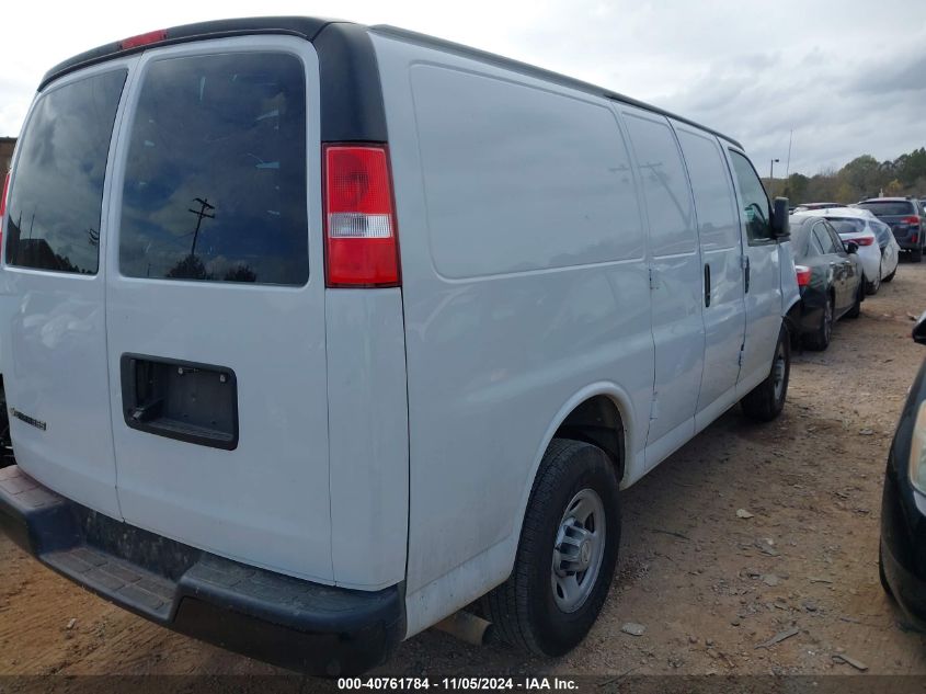 2021 Chevrolet Express Cargo Rwd 2500 Regular Wheelbase Wt VIN: 1GCWGAFP4M1256853 Lot: 40761784