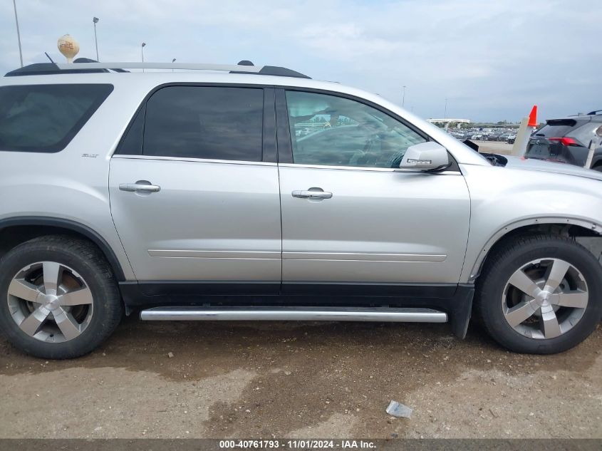 2012 GMC Acadia Slt1 VIN: 1GKKRRED9CJ189068 Lot: 40761793