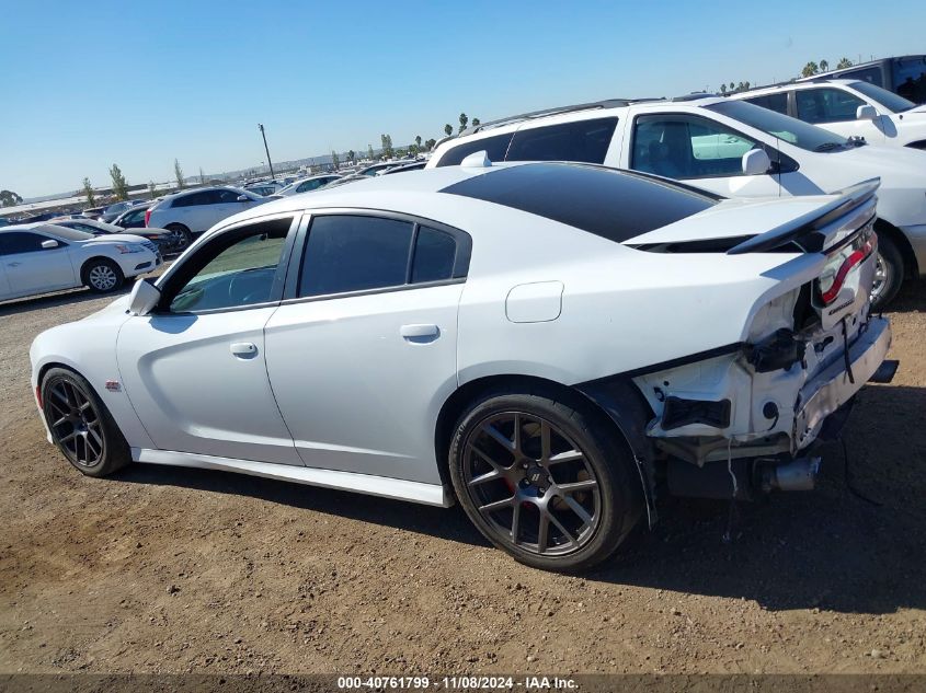 2019 Dodge Charger Scat Pack Rwd VIN: 2C3CDXGJ5KH650437 Lot: 40761799