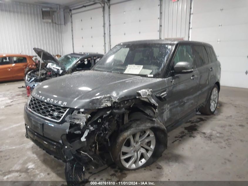 2019 Land Rover Range Rover Sport Hse VIN: SALWR2RV3KA825644 Lot: 40761810