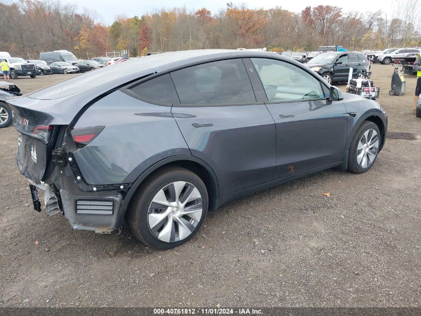 VIN 7SAYGDED6PF947091 2023 Tesla Model Y, Rwd no.4