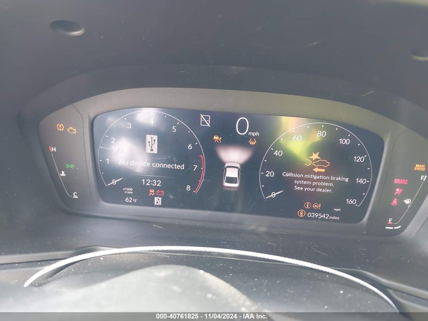 2023 HONDA ACCORD VIN: 1HGCY1F39PA024817