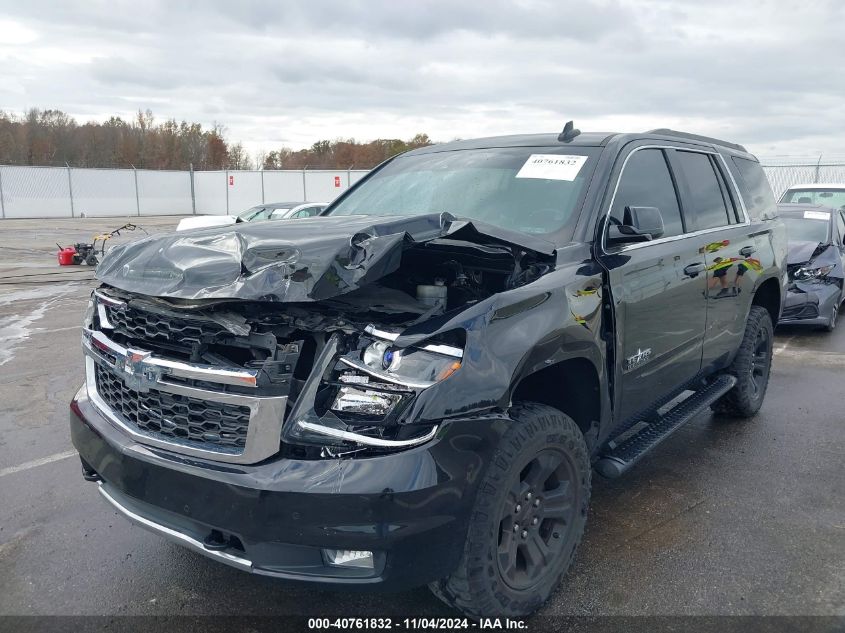 2017 Chevrolet Tahoe Lt VIN: 1GNSKBKC0HR218279 Lot: 40761832