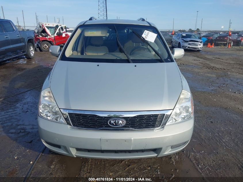 2012 Kia Sedona Lx VIN: KNDMG4C74C6503643 Lot: 40761834