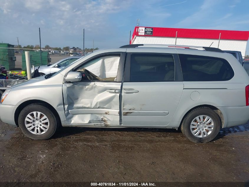 2012 Kia Sedona Lx VIN: KNDMG4C74C6503643 Lot: 40761834