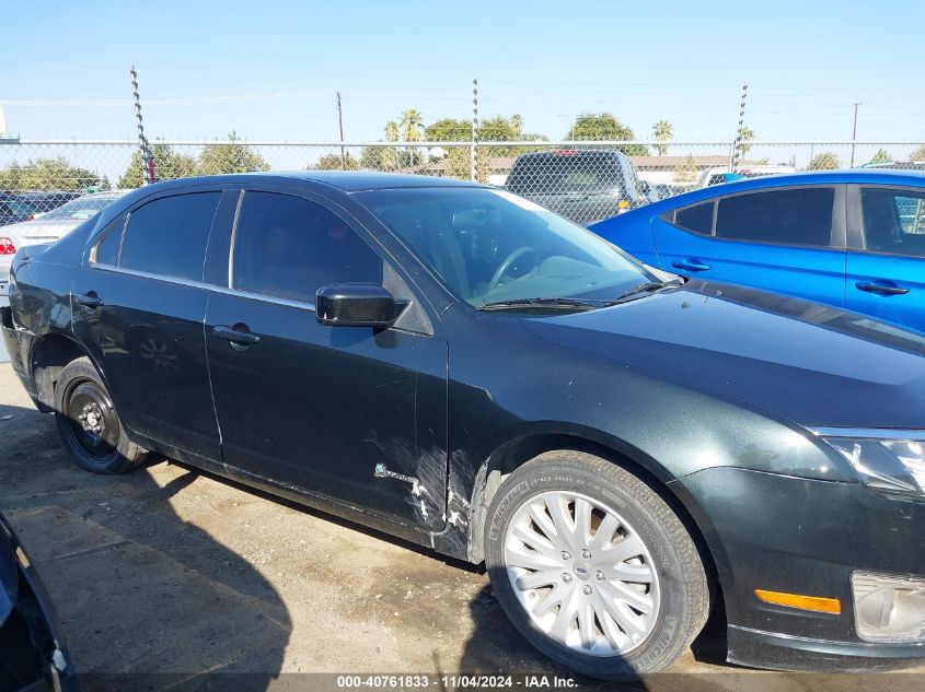 2010 Ford Fusion Hybrid VIN: 3FADP0L38AR282950 Lot: 40761833