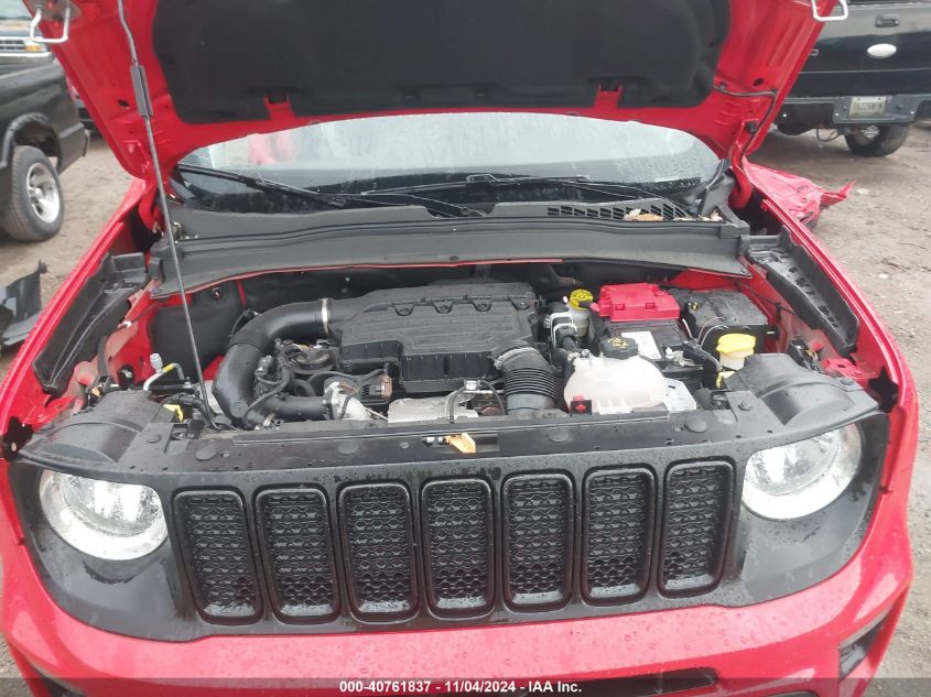 2022 Jeep Renegade (Red) Edition 4X4 VIN: ZACNJDB18NPN67121 Lot: 40761837