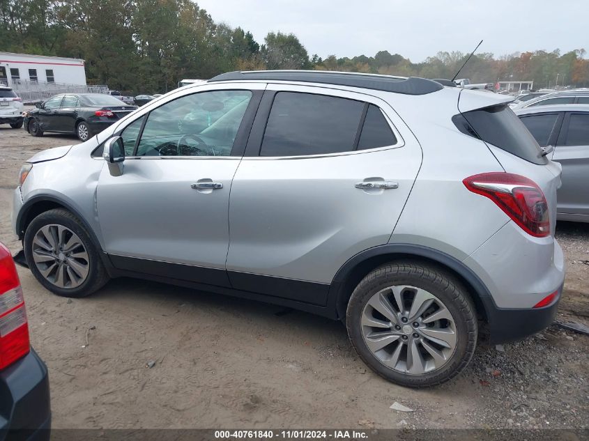 2018 Buick Encore Preferred VIN: KL4CJASB4JB630750 Lot: 40761840